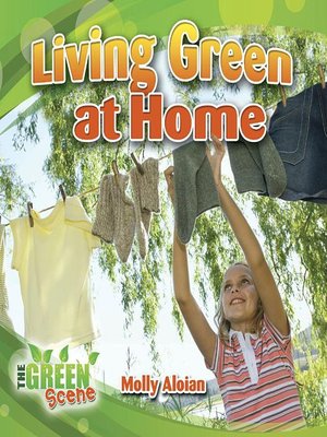 cover image of Living Green at Home